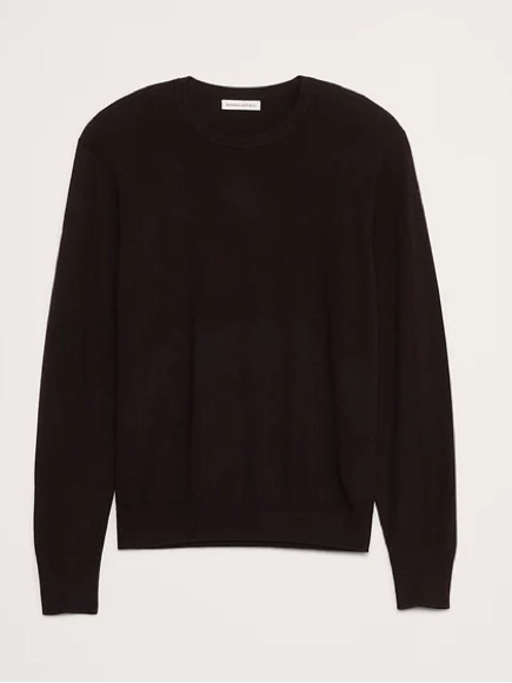 Banana Republic men’s MERINO CREW-NECK SWEATER in brown size large